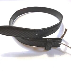 Blackhawk CQC Holster Belt Black Carbon Fiber Finish Tactical Dress Belt Size 30
